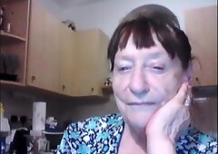 Benilde Real Italialainen Mummo näyttää Nännit