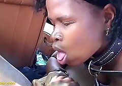 African backseat fuck lesson