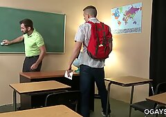 Hairy Teacher Fucks His Gay Student