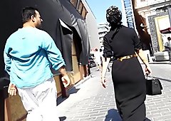 Sexy Hijab Ass