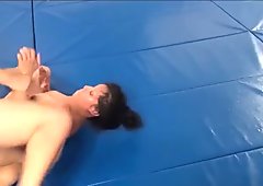 Sexy Girls fuck with aggression on academy wrestling