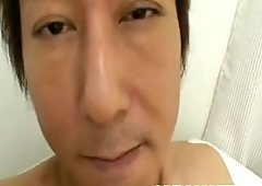 Junichi Sonoda - Horny Japan Dude Stroking His Stiff Cock