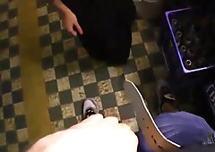 Bartender gets fucked in pub