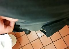 Public Toilet Cumshot From Your Perspective