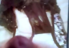 Zich aftrekken sperma shot video over sheff81 echtgenote's knickers & ass